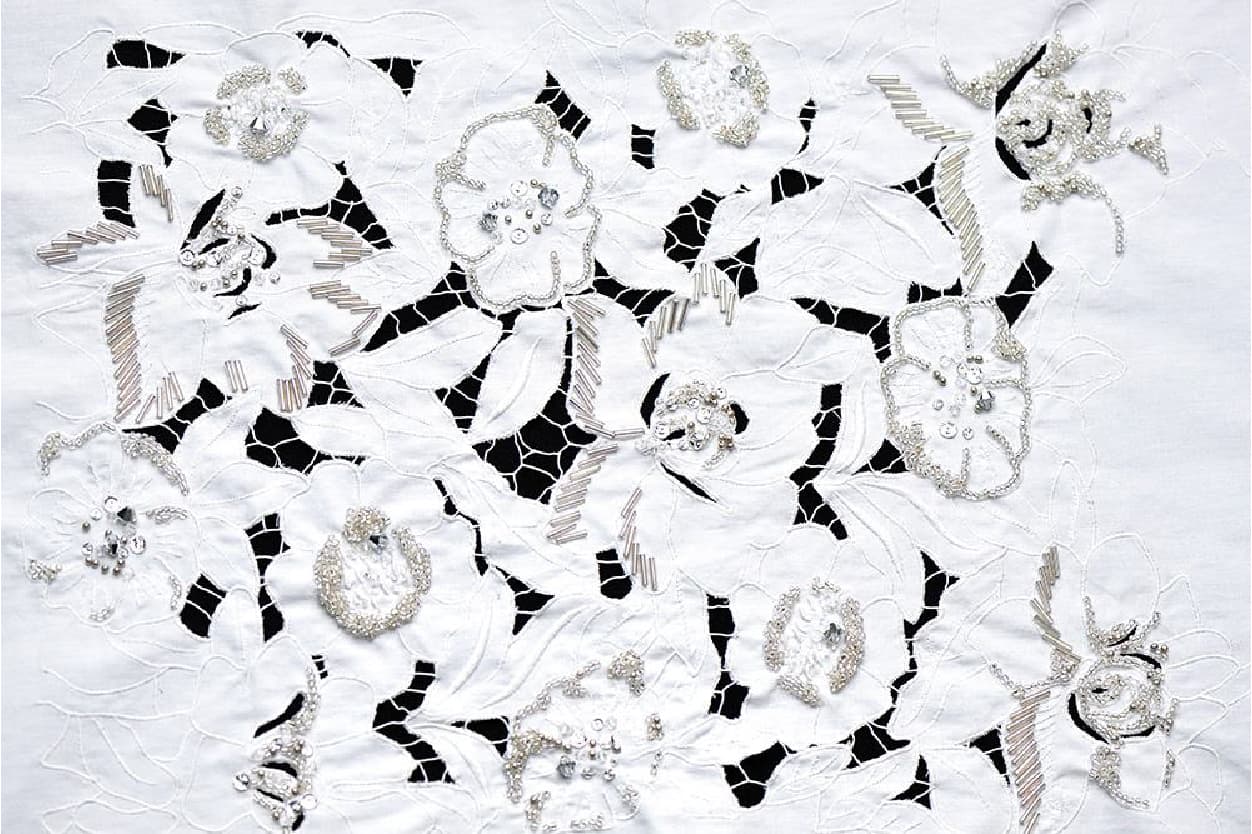 Réalisation broderie main 2